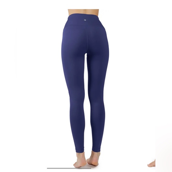 90 Degree by reflex/ Soft Tech Fleece Lined High Rise Leggings - Picture 2 of 6